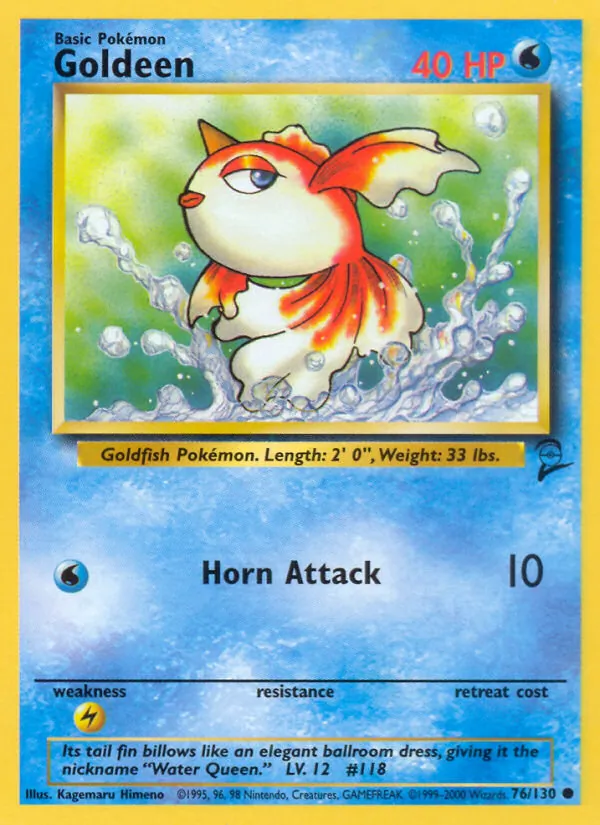 76 Goldeen – Base Set 2
