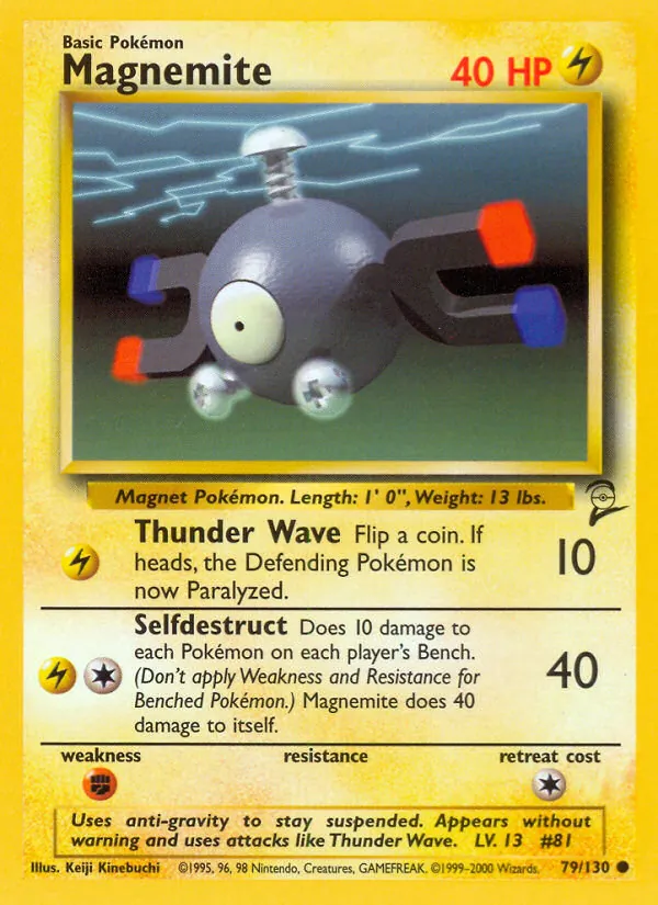 79 Magnemite – Base Set 2