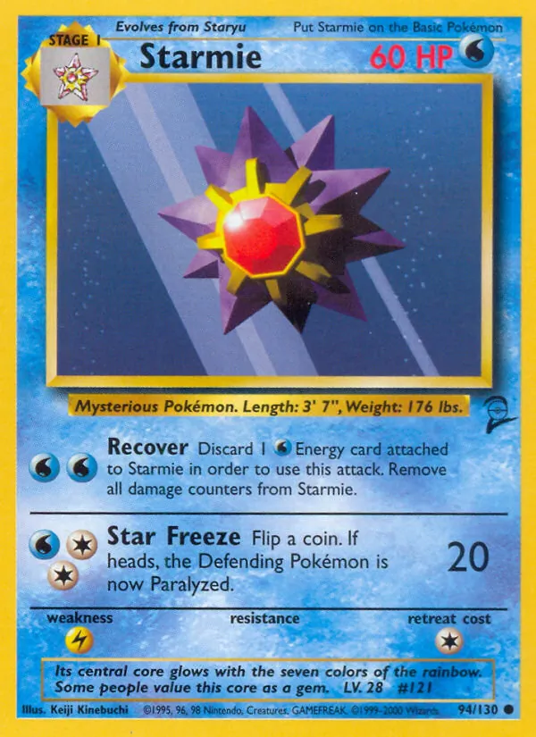 94 Starmie – Base Set 2