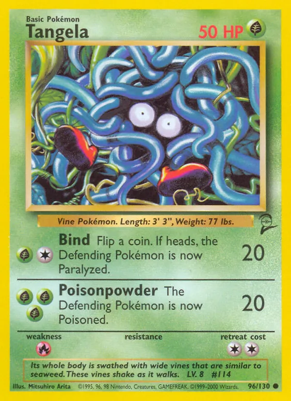 96 Tangela – Base Set 2