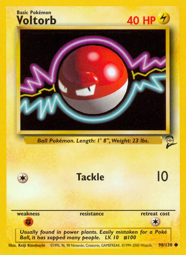 98 Voltorb – Base Set 2