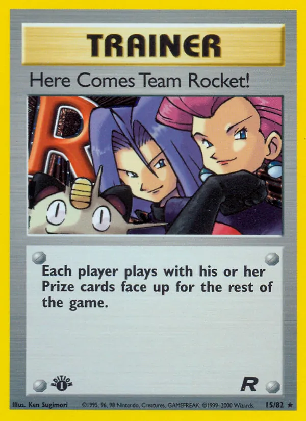 15-1ED Here Comes Team Rocket! – Team Rocket
