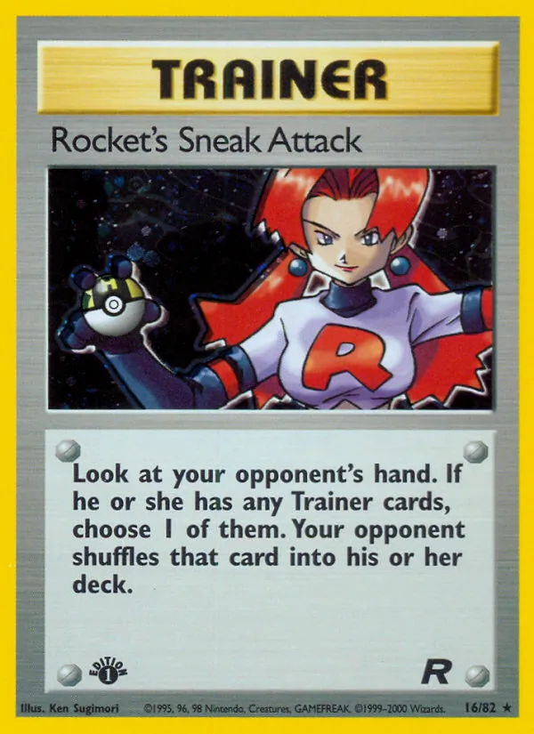 16-1ED Rocket's Sneak Attack – Team Rocket