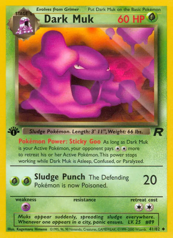 41-1ED Dark Muk – Team Rocket