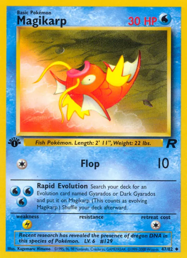 47-1ED Magikarp – Team Rocket