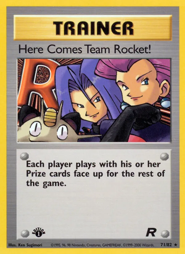 71-1ED Here Comes Team Rocket! – Team Rocket