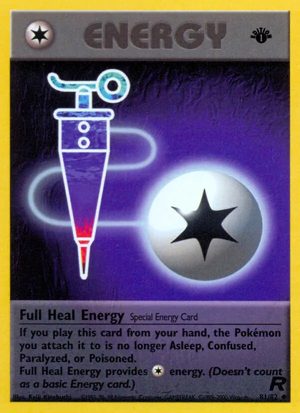81-1ED Full Heal Energy – Team Rocket