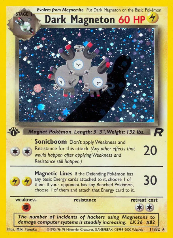 11 Dark Magneton – Team Rocket
