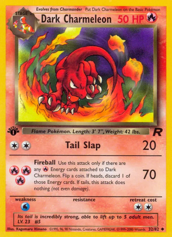 32 Dark Charmeleon – Team Rocket