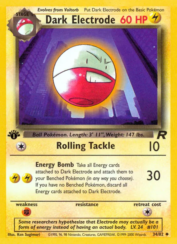 34 Dark Electrode – Team Rocket