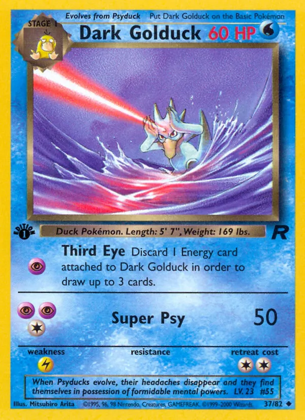 37 Dark Golduck – Team Rocket