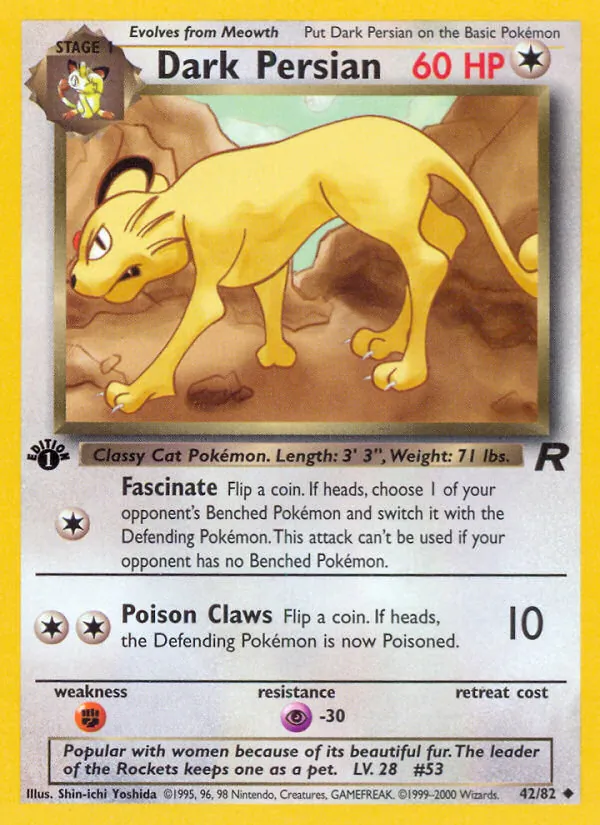 42 Dark Persian – Team Rocket