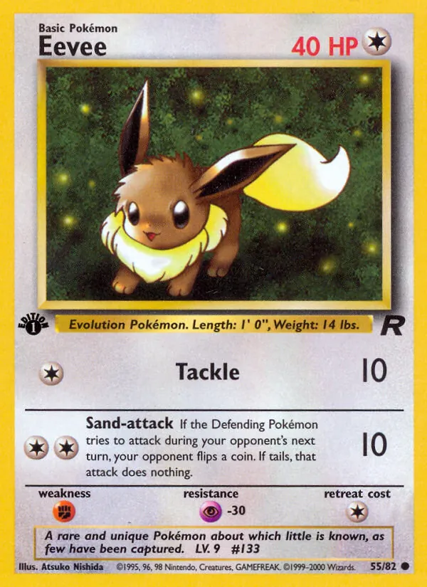 55 Eevee – Team Rocket
