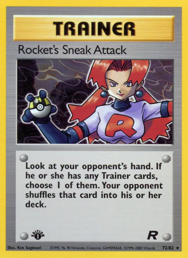 72 Rocket's Sneak Attack – Team Rocket