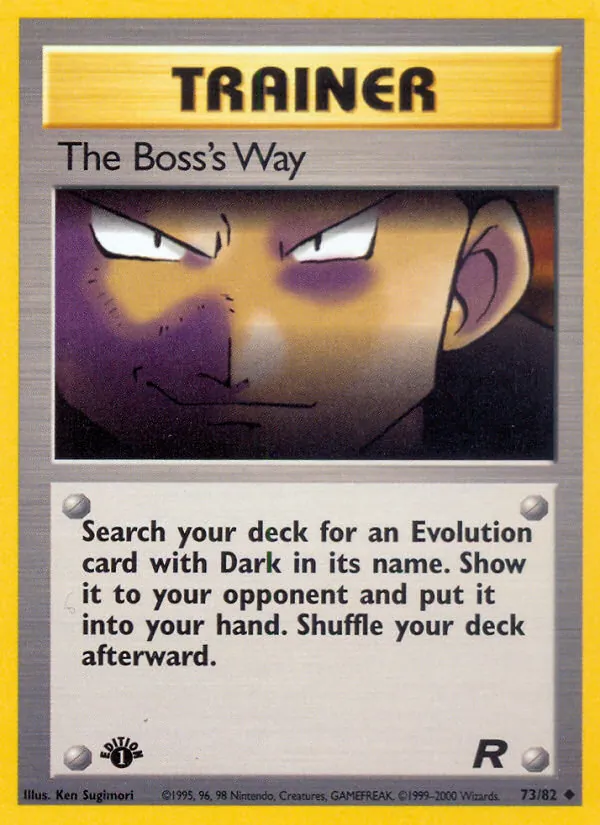 73 The Boss's Way – Team Rocket