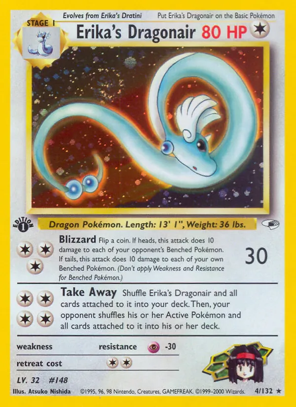 4-1ED Erika's Dragonair – Gym Heroes