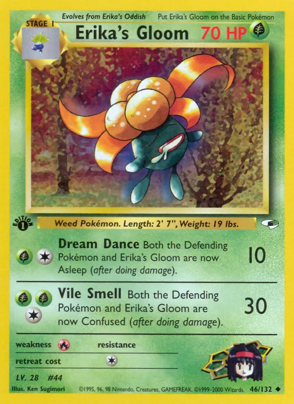 46-1ED Erika's Gloom – Gym Heroes