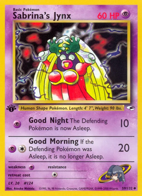 59-1ED Sabrina's Jynx – Gym Heroes