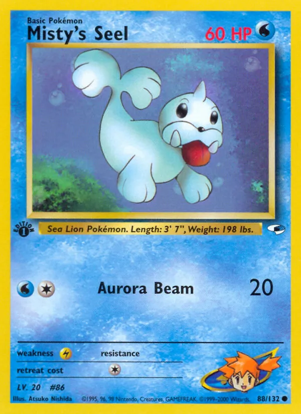 88-1ED Misty's Seel – Gym Heroes