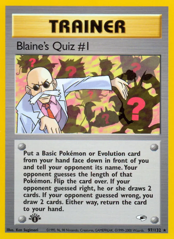 97-1ED Blaine's Quiz #1 – Gym Heroes