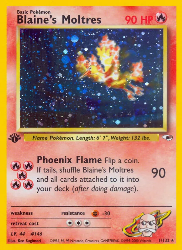 1 Blaine's Moltres – Gym Heroes