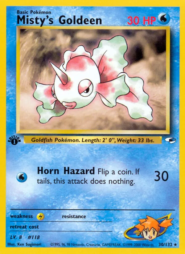 30 Misty's Goldeen – Gym Heroes