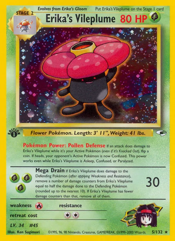 5 Erika's Vileplume – Gym Heroes