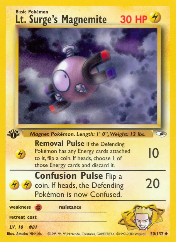 50 Lt. Surge's Magnemite – Gym Heroes