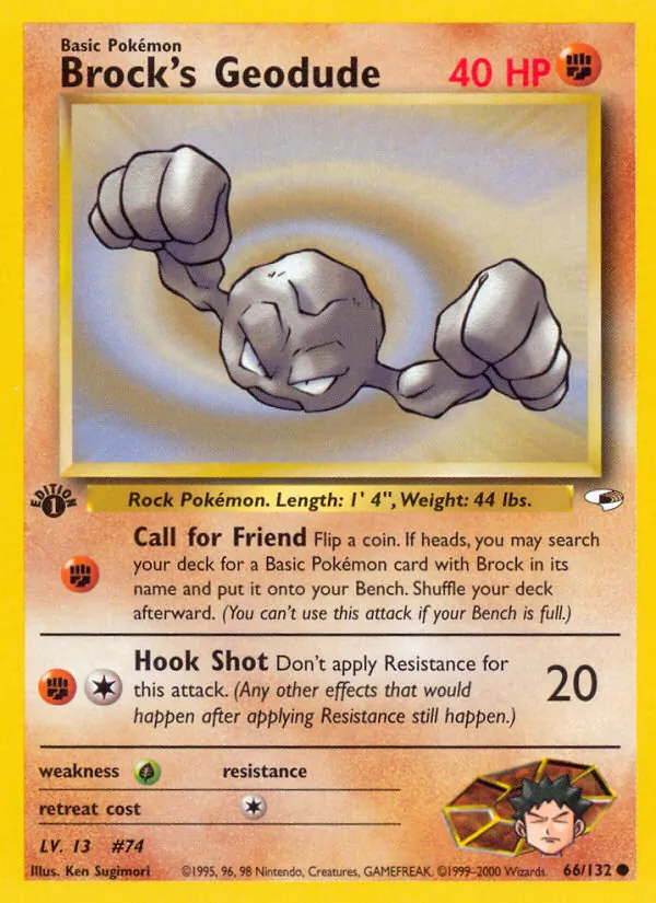 66 Brock's Geodude – Gym Heroes