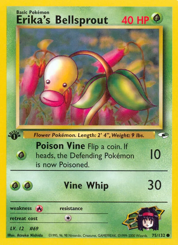 75 Erika's Bellsprout – Gym Heroes