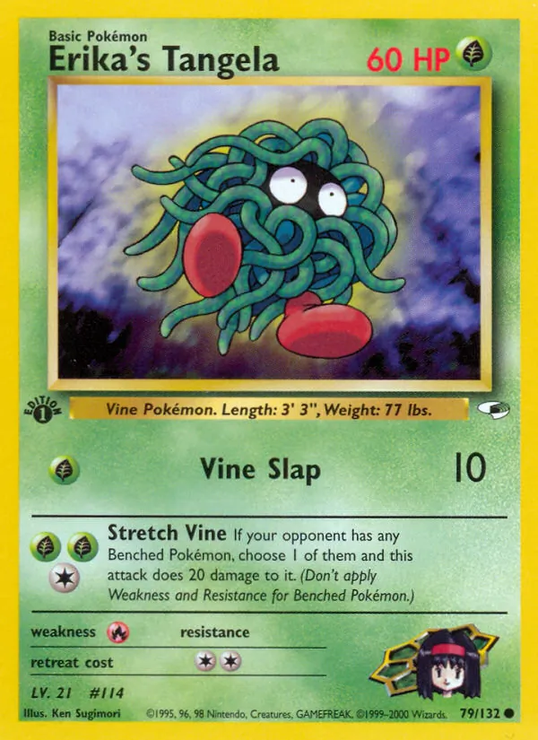 79 Erika's Tangela – Gym Heroes