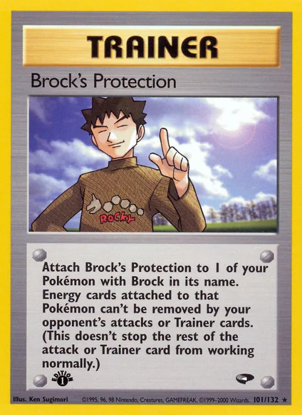 101-1ED Brock's Protection – Gym Challenge