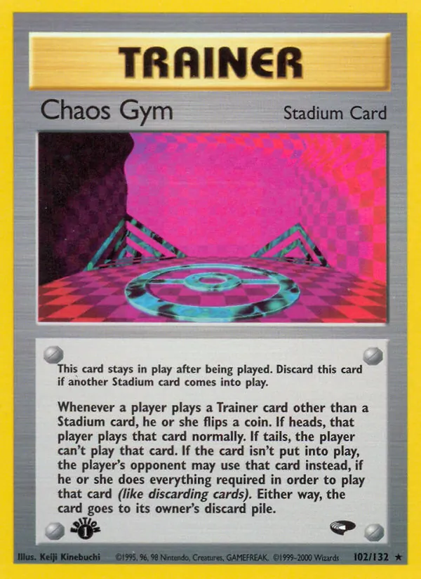 102-1ED Chaos Gym – Gym Challenge