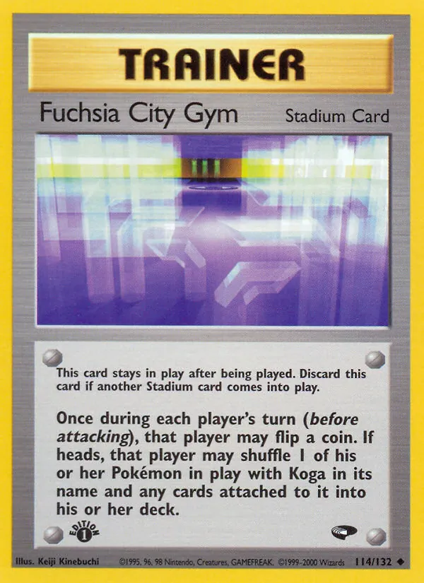114-1ED Fuchsia City Gym – Gym Challenge