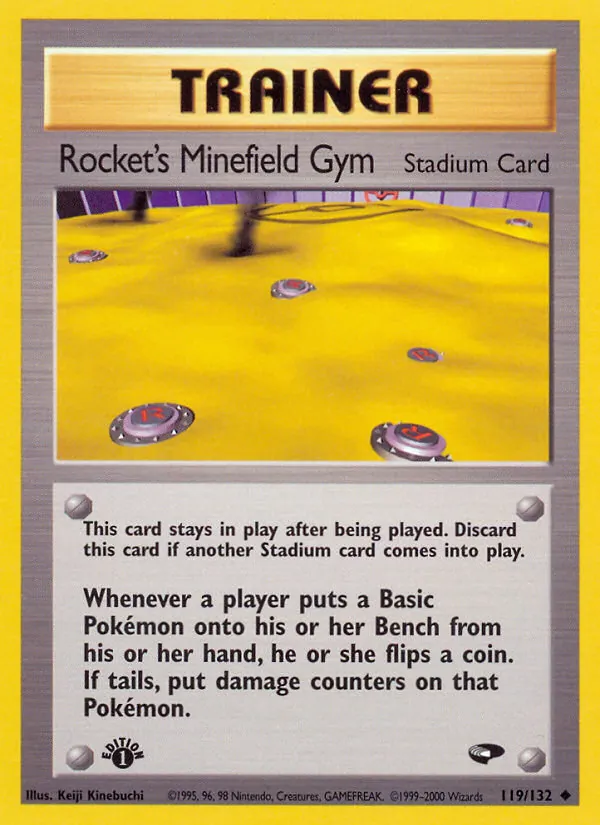 119-1ED Rocket's Minefield Gym – Gym Challenge