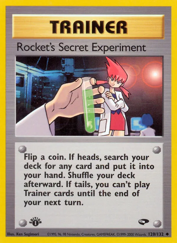 120-1ED Rocket's Secret Experiment – Gym Challenge