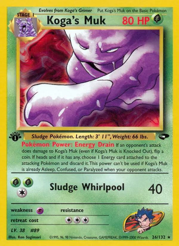 26-1ED Koga's Muk – Gym Challenge