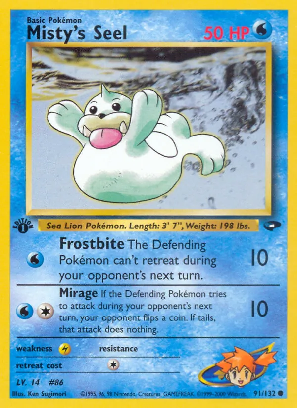 91-1ED Misty's Seel – Gym Challenge