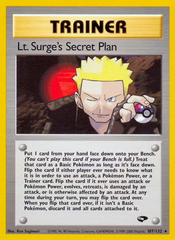 107 Lt. Surge's Secret Plan – Gym Challenge