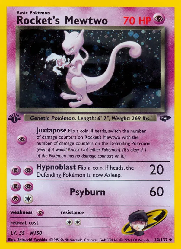 14 Rocket's Mewtwo – Gym Challenge