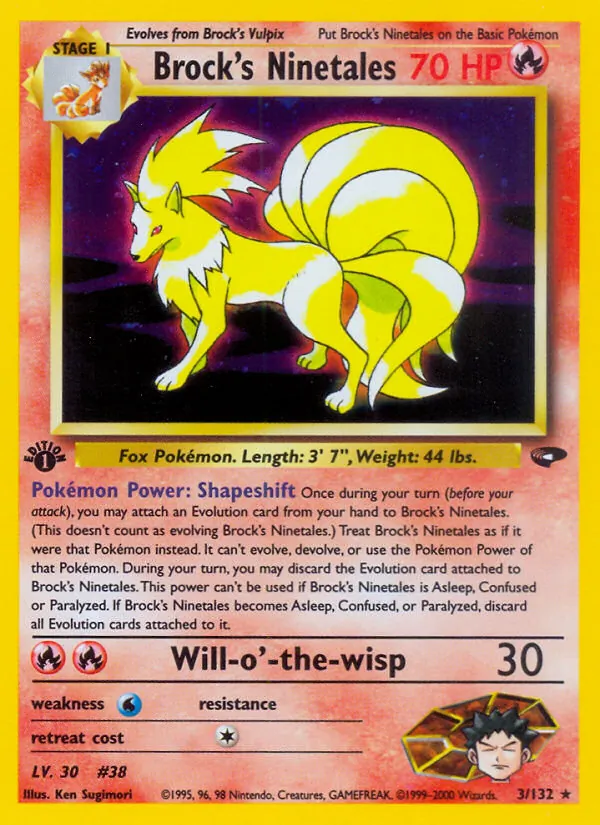 3 Brock's Ninetales – Gym Challenge