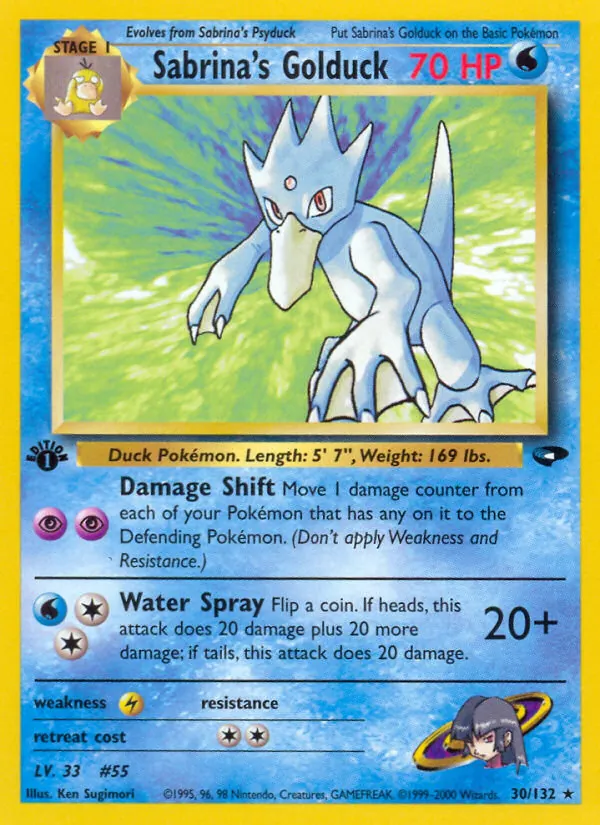 30 Sabrina's Golduck – Gym Challenge