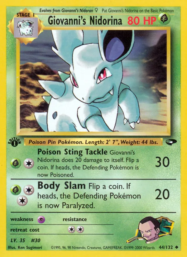 44 Giovanni's Nidorina – Gym Challenge