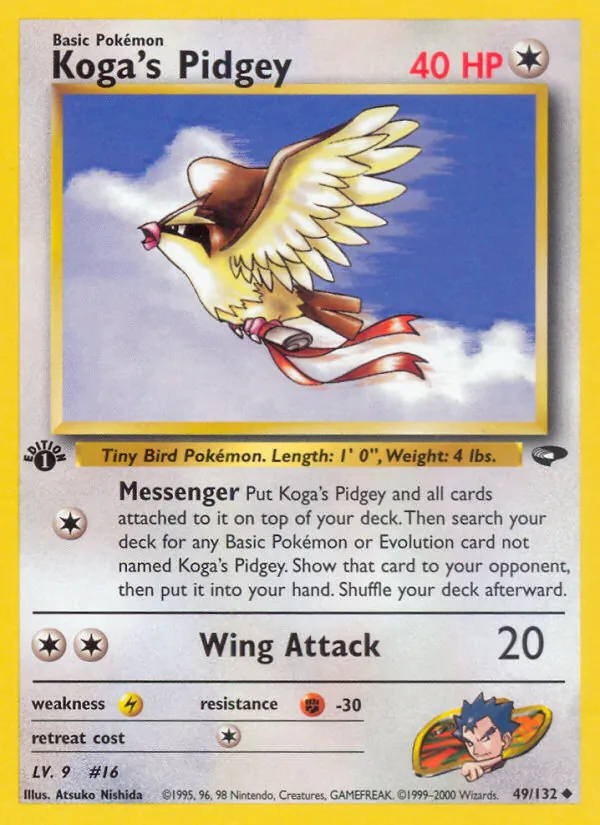 49 Koga's Pidgey – Gym Challenge
