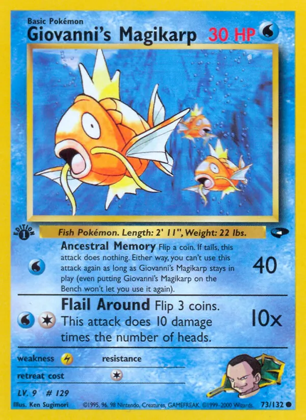 73 Giovanni's Magikarp – Gym Challenge