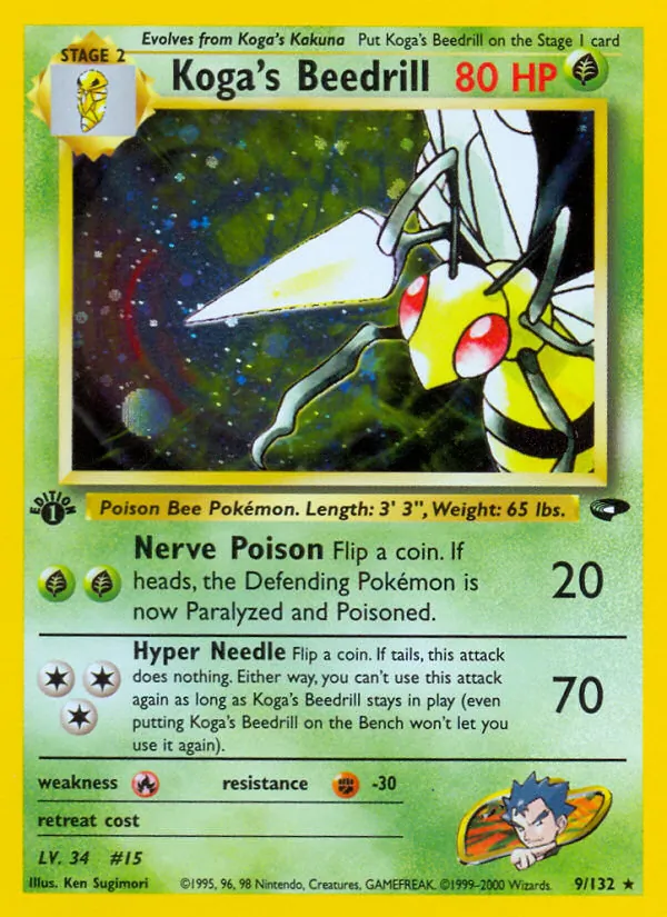 9 Koga's Beedrill – Gym Challenge