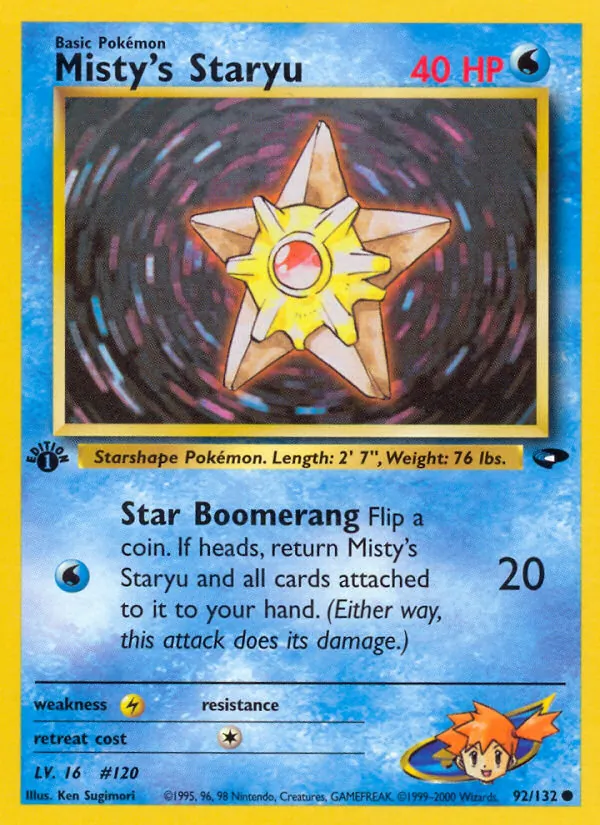 92 Misty's Staryu – Gym Challenge
