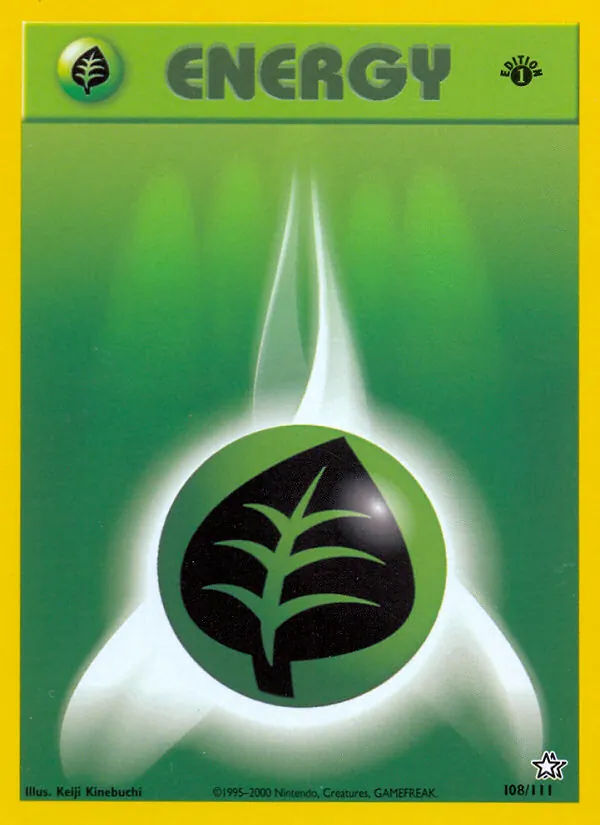 108-1ED Grass Energy – Neo Genesis