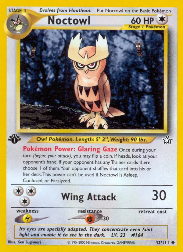 42-1ED Noctowl – Neo Genesis