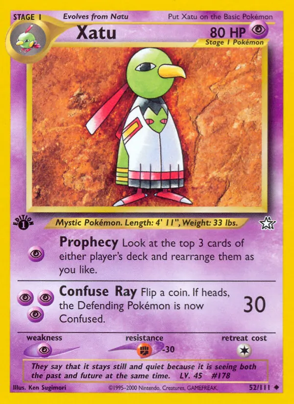 52-1ED Xatu – Neo Genesis